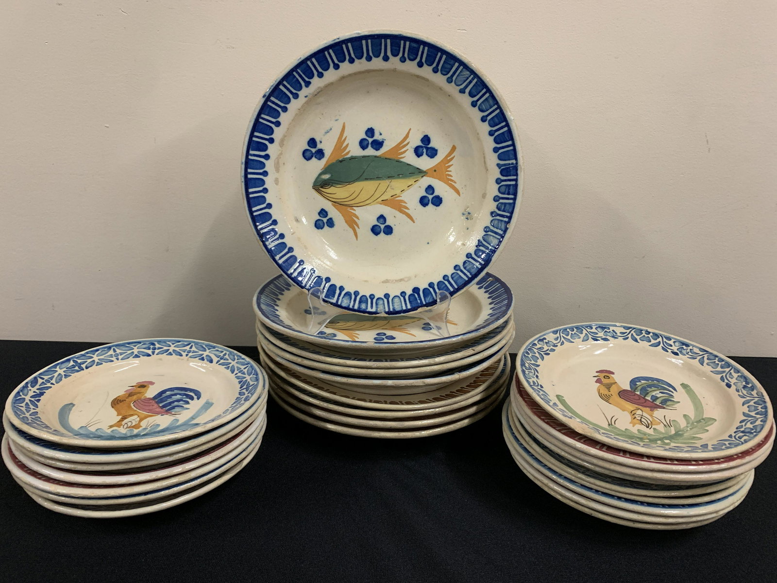25 Portuguese Ceramic Plates (1 of 3)