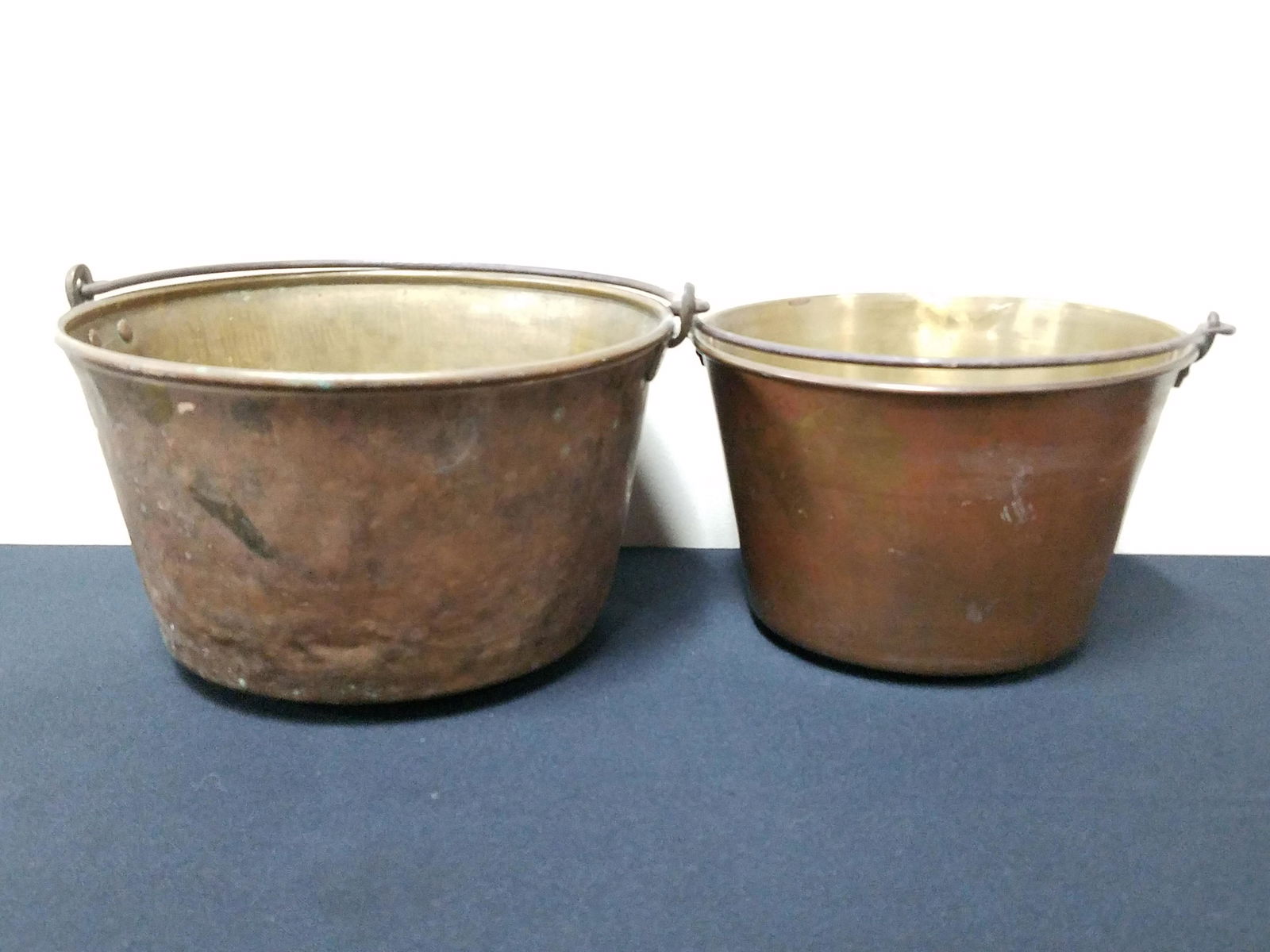 2 Brass Buckets (1 of 3)