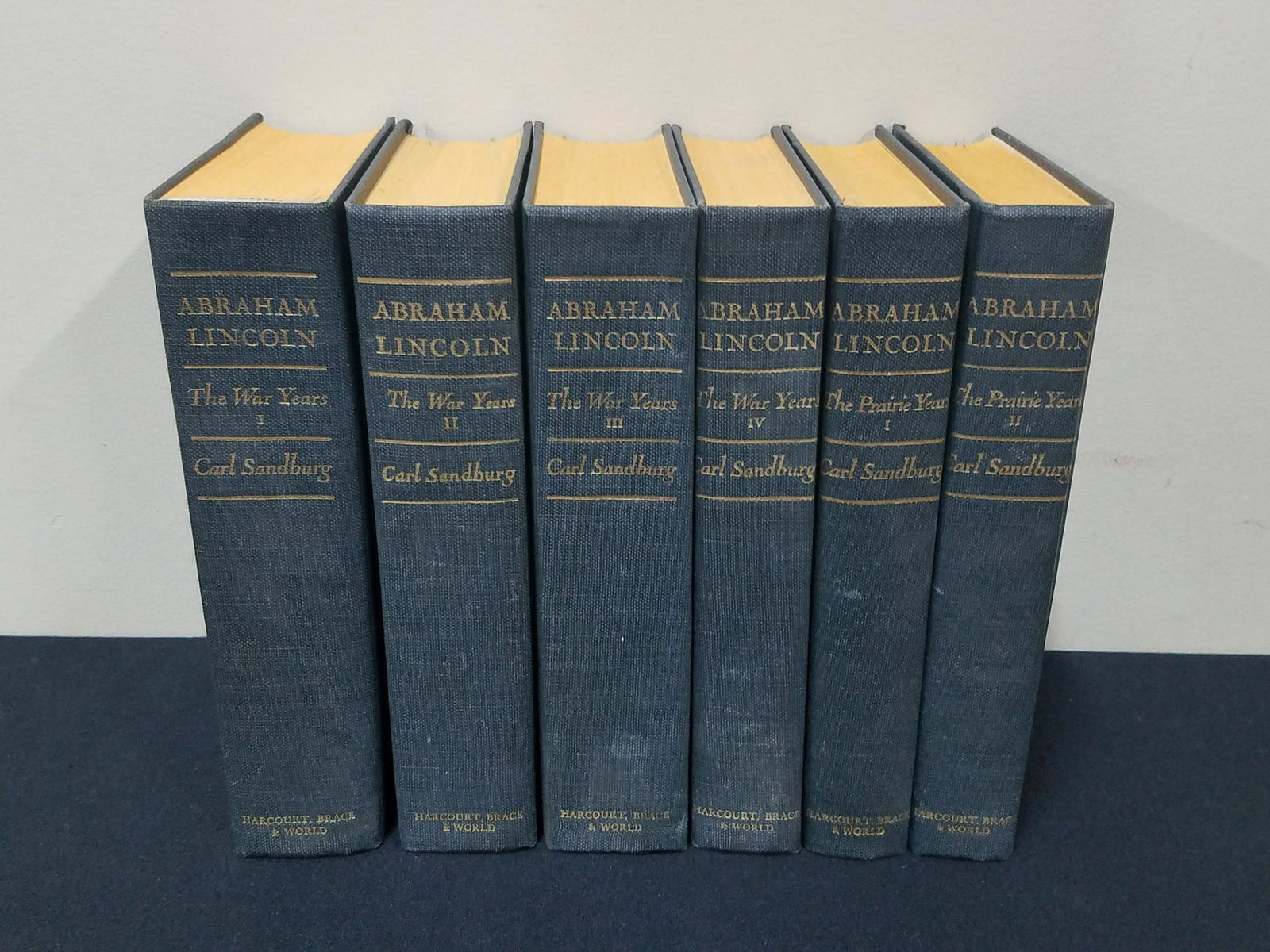 6 Vols. Abraham Lincoln The War Years (1 of 5)