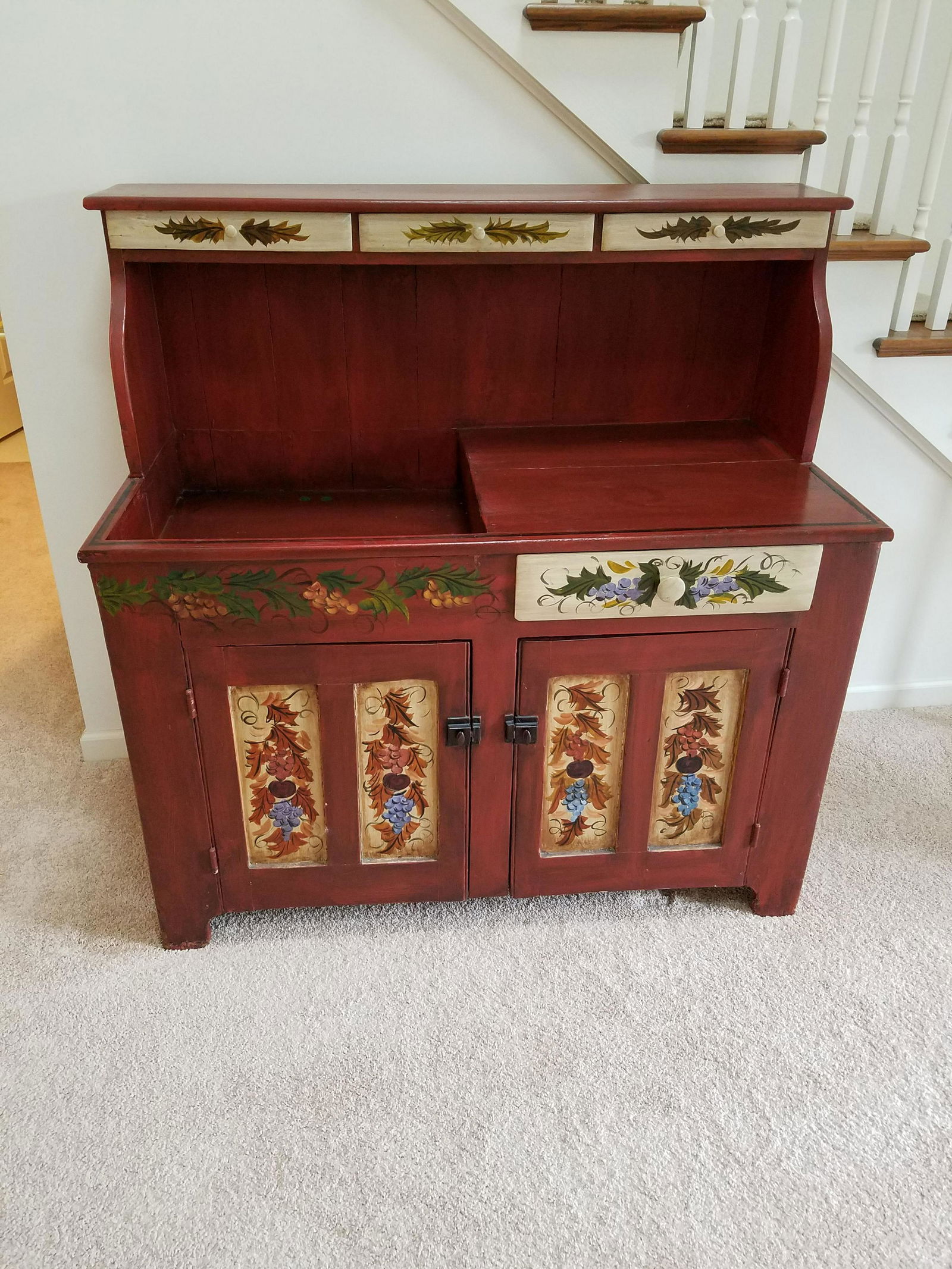 Clyde Stacks Painted Dry Sink (1 of 1)