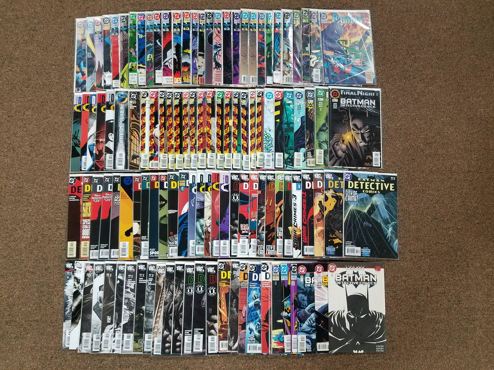 80 Batman Detective Comic Books (1 of 5)