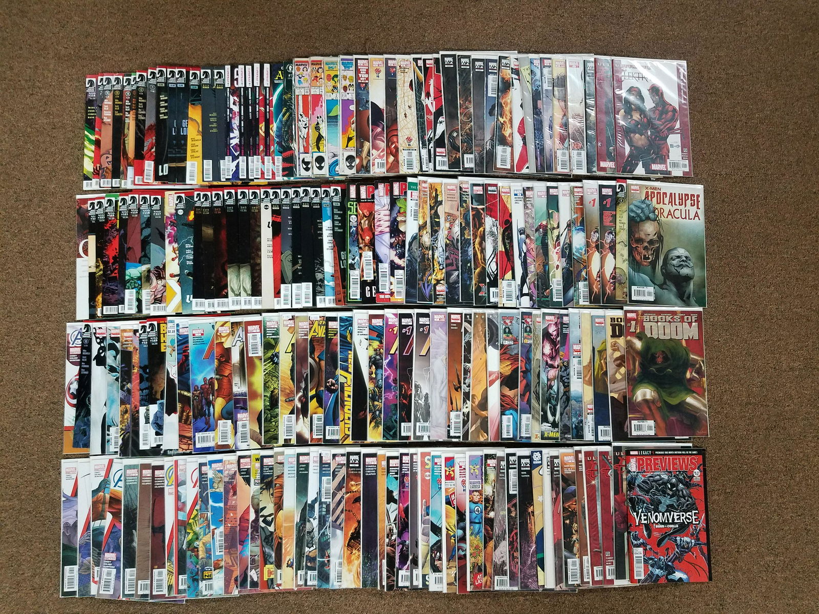 100 Comic Books incl Marvel and Dark Horse (1 of 5)