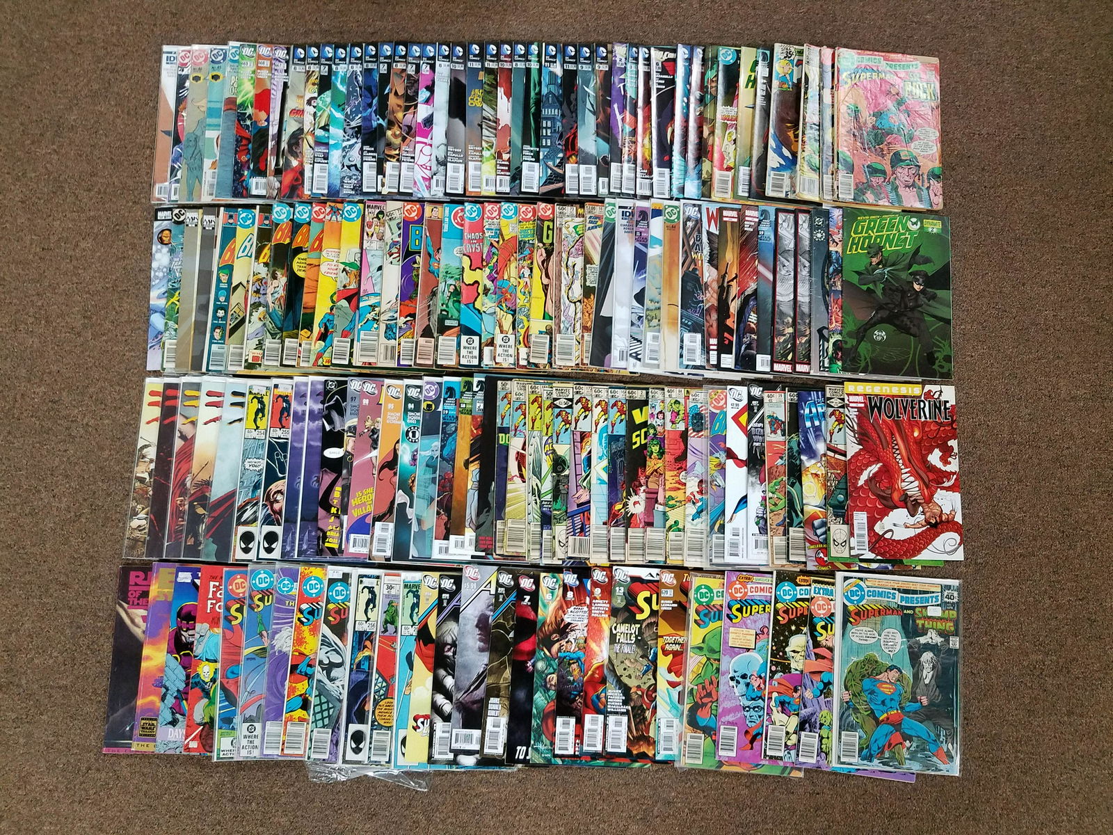 100 DC and Marvel Comic Books (1 of 5)