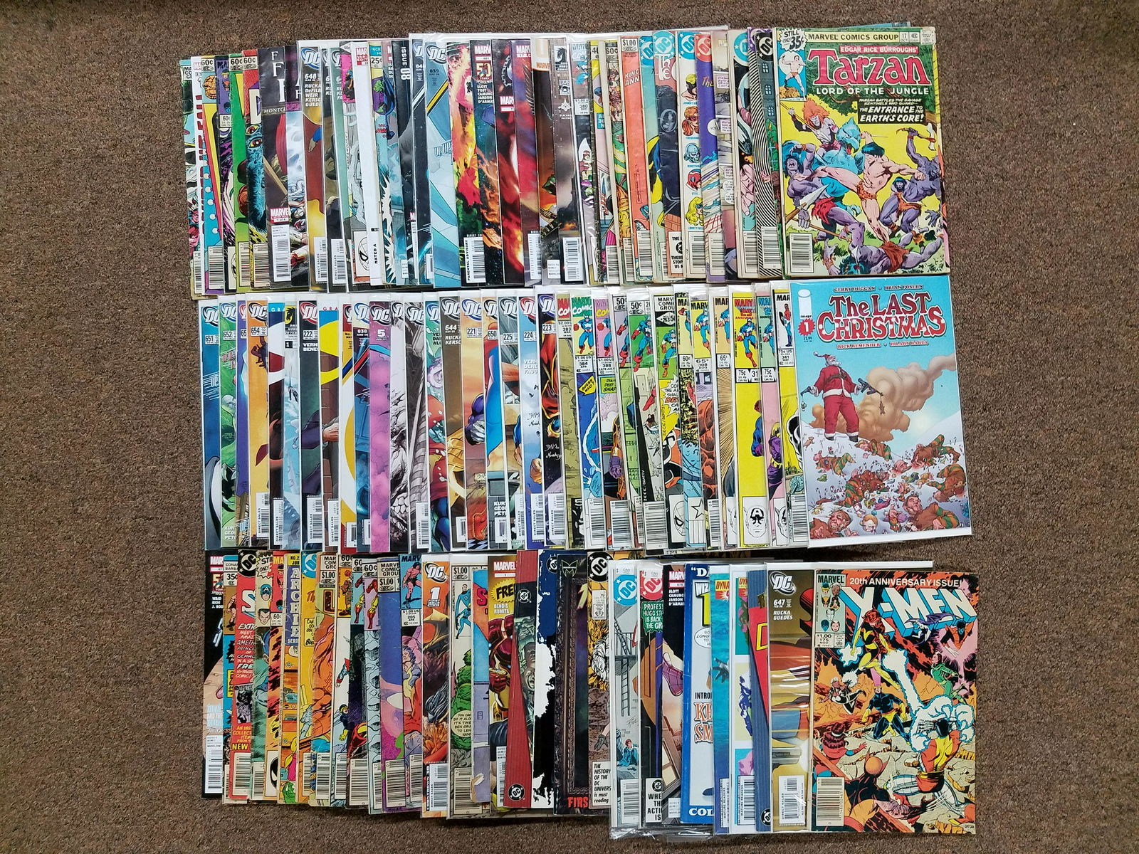 60 Marvel and DC Comic Books (1 of 4)
