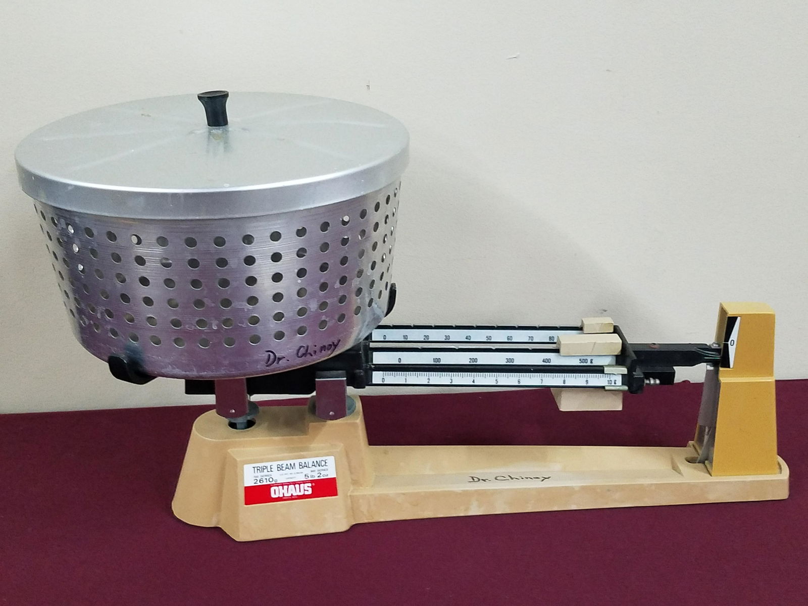 Triple Beam Balance (1 of 2)