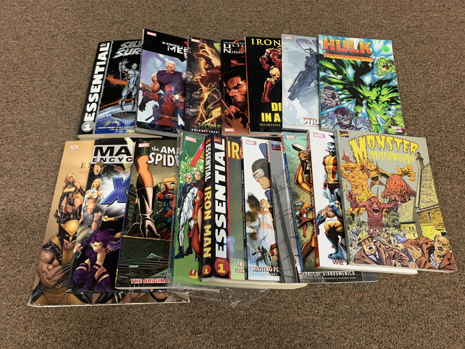 17 Misc. Marvel Trade Paperbacks (1 of 4)
