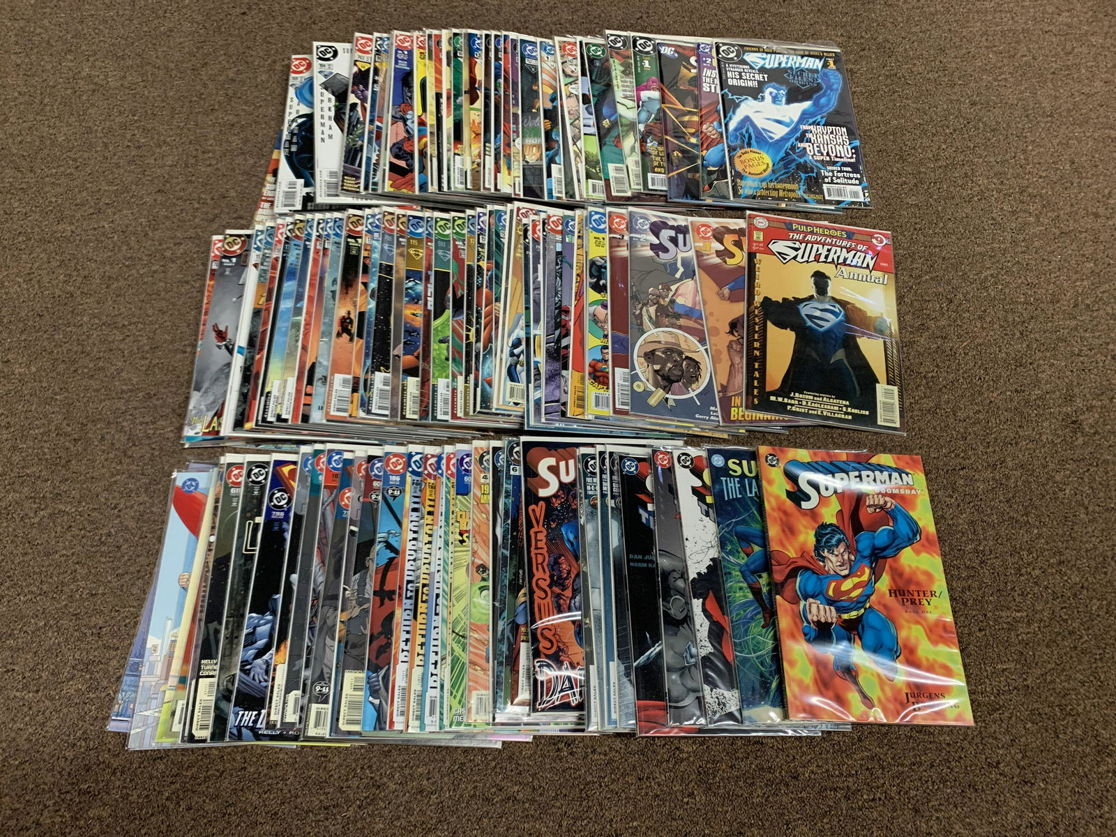 100 Superman Comic Books (1 of 4)