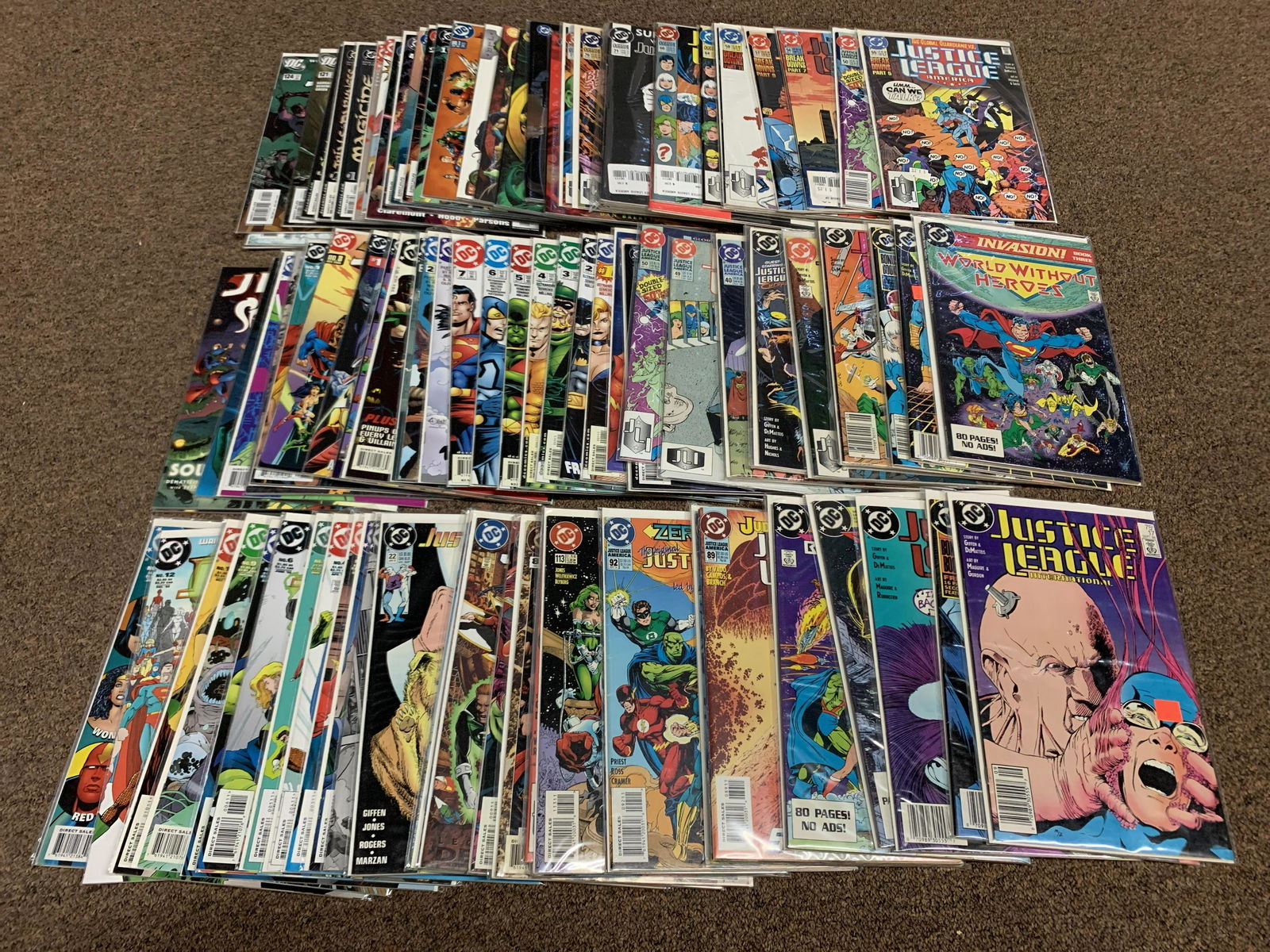 100 Justice League Comic Books (1 of 4)