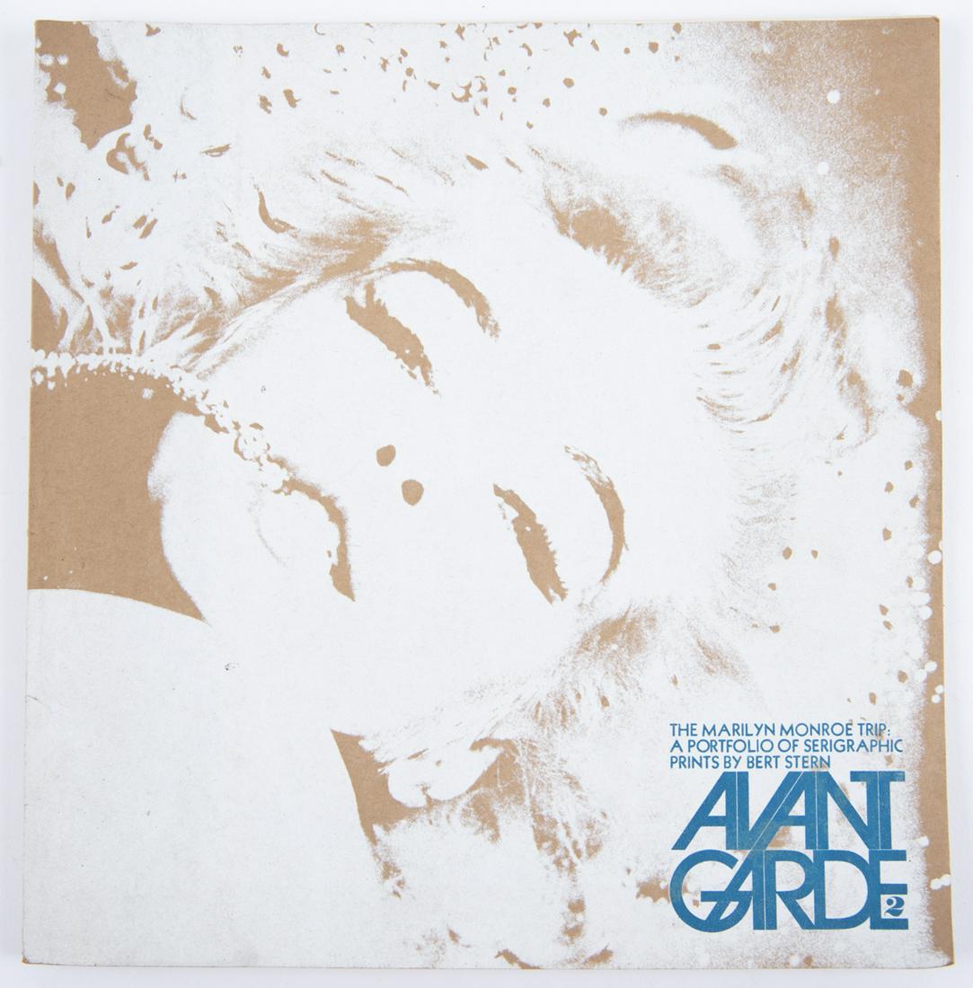 "The Marilyn Monroe Trip" Bert Stern & Avant Garde: DESCRIPTION: "The Marilyn Monroe Trip: A Portfolio of Serigraphic Prints" by Bert Stern. Published by Avant Garde magazine. March 1968 Issue. Includes twelve serigraph prints. MEASUREMENTS: 10-7/8" x
