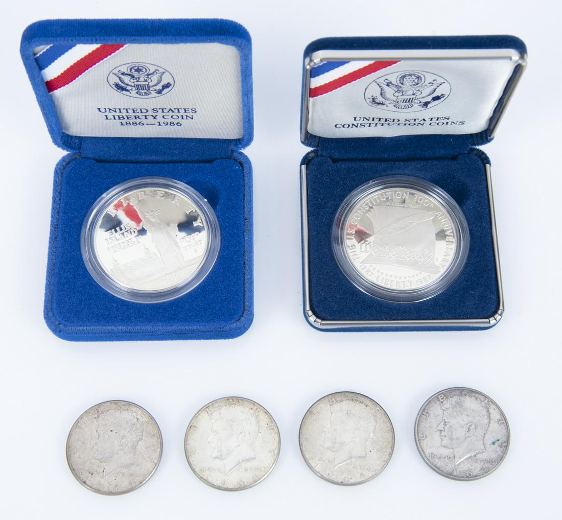 6 Misc US Coins (1 of 3)