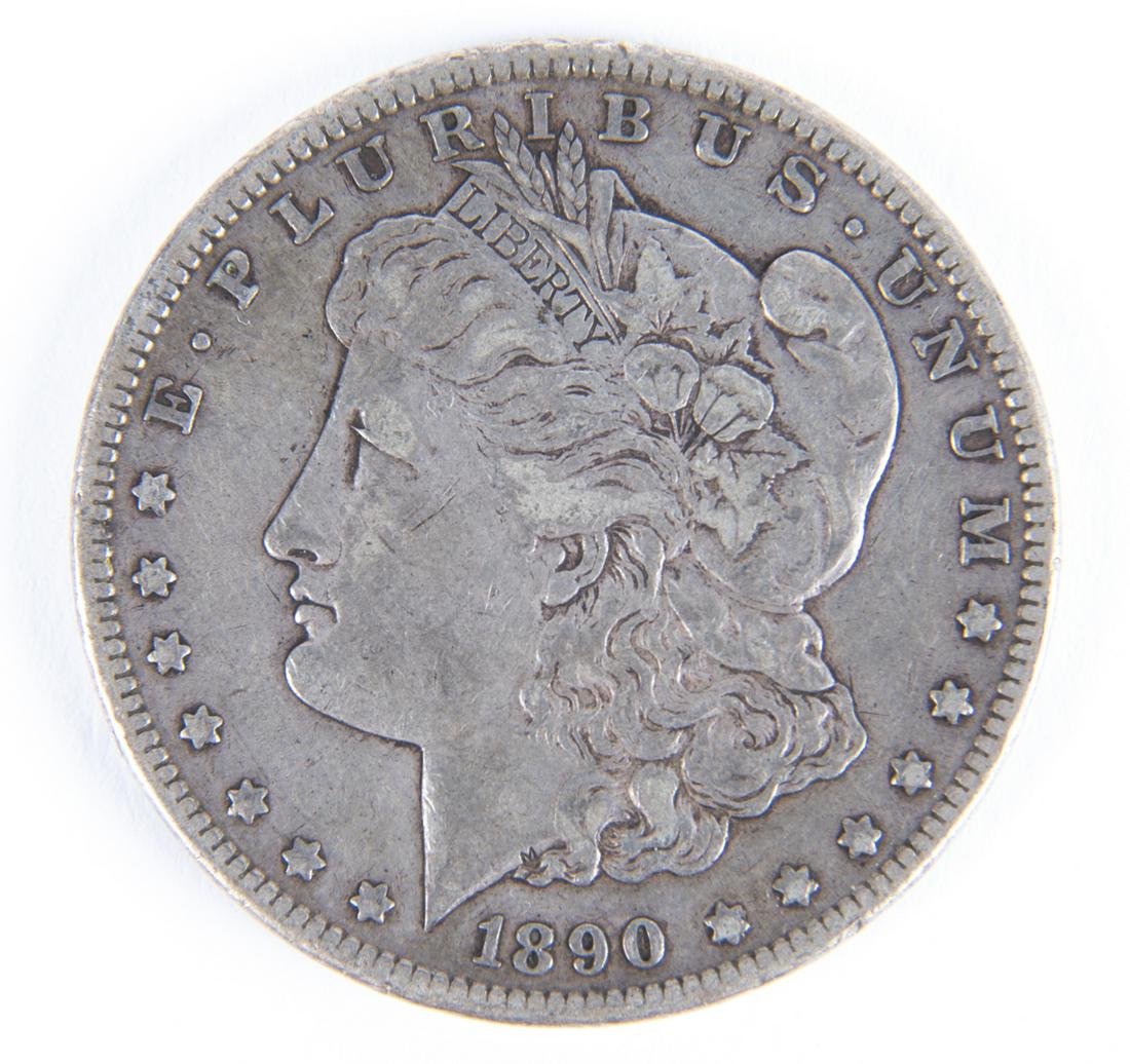 1890 CC Morgan Silver Dollar (1 of 2)