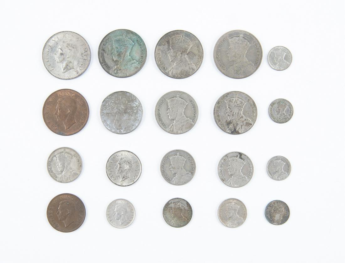 20 New Zealand Coins (1 of 2)