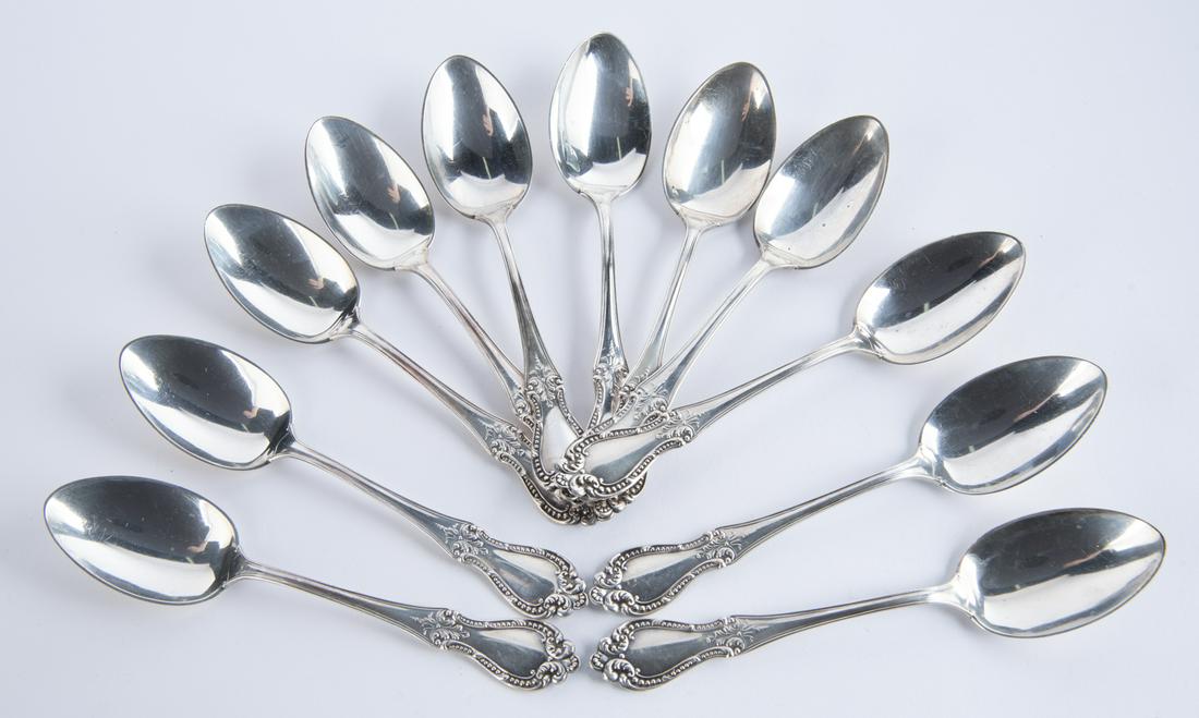 11 Sterling Mechanics Sterling Co Teaspoons (1 of 2)