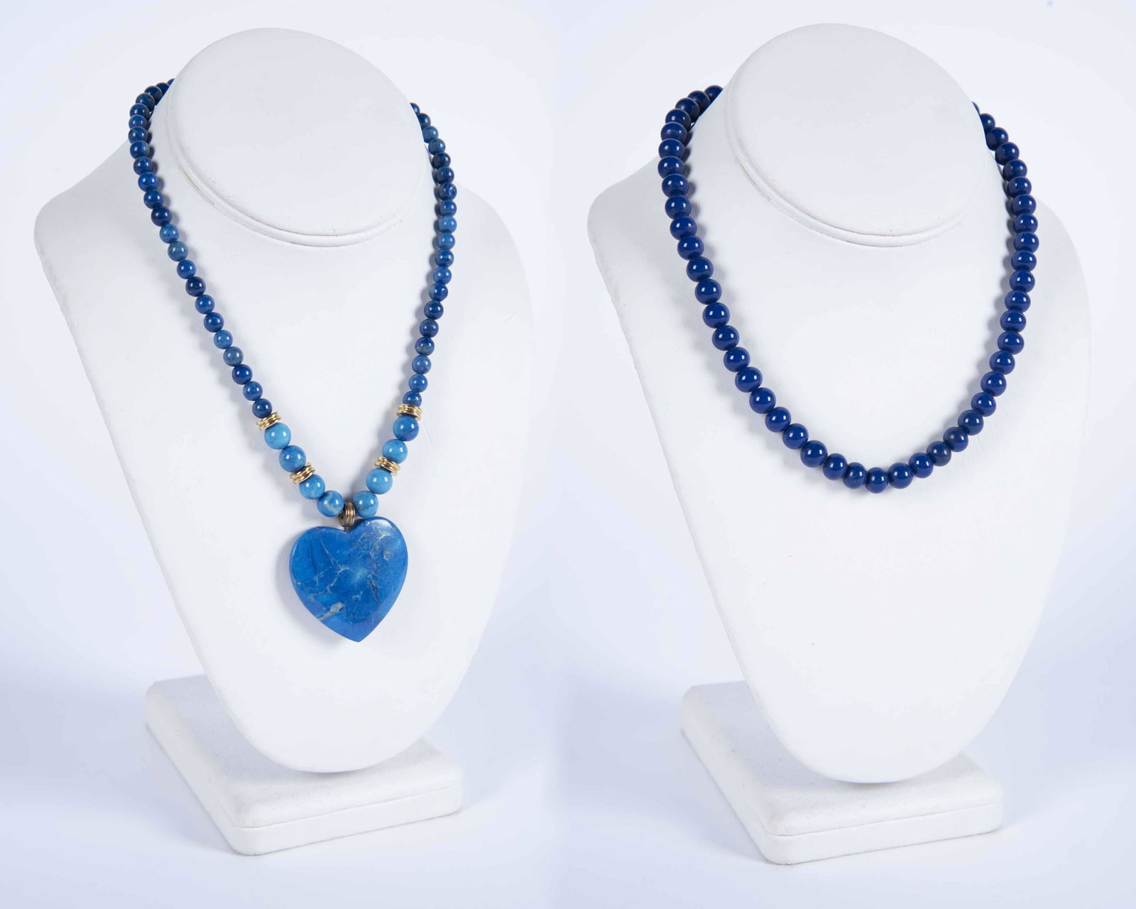 2 Hardstone Necklaces incl Lapis (1 of 4)
