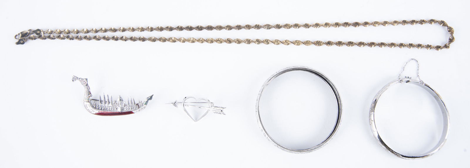 5 Pcs Sterling Jewelry (1 of 2)