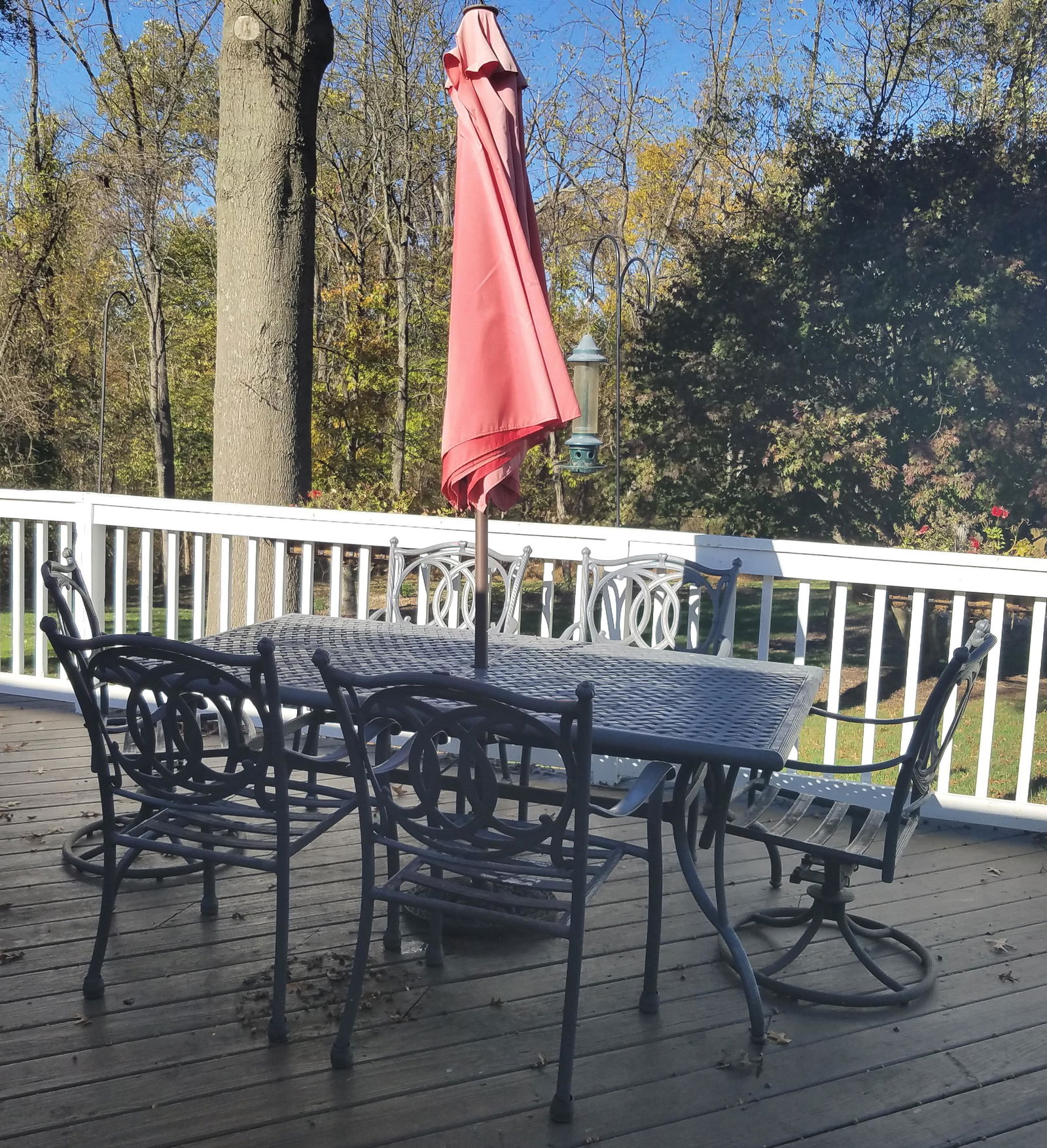 8 Pcs Metal Outdoor Set (1 of 3)