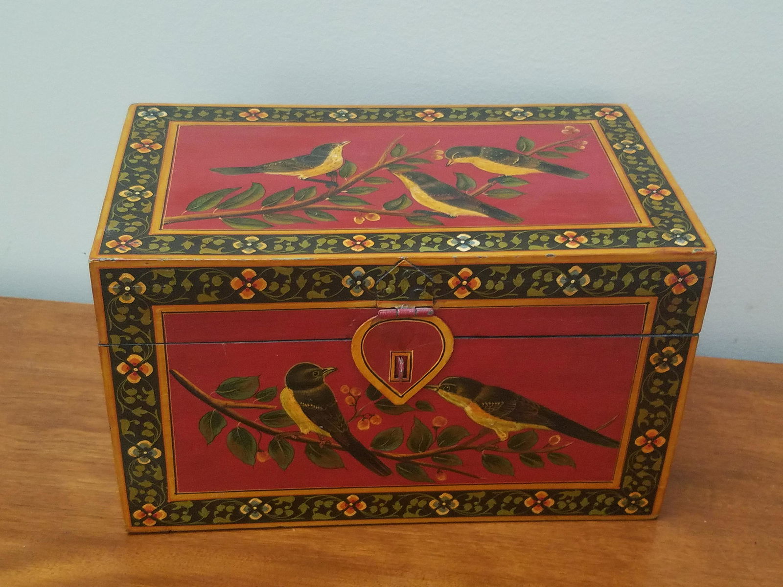 Bird Painted Box (1 of 3)