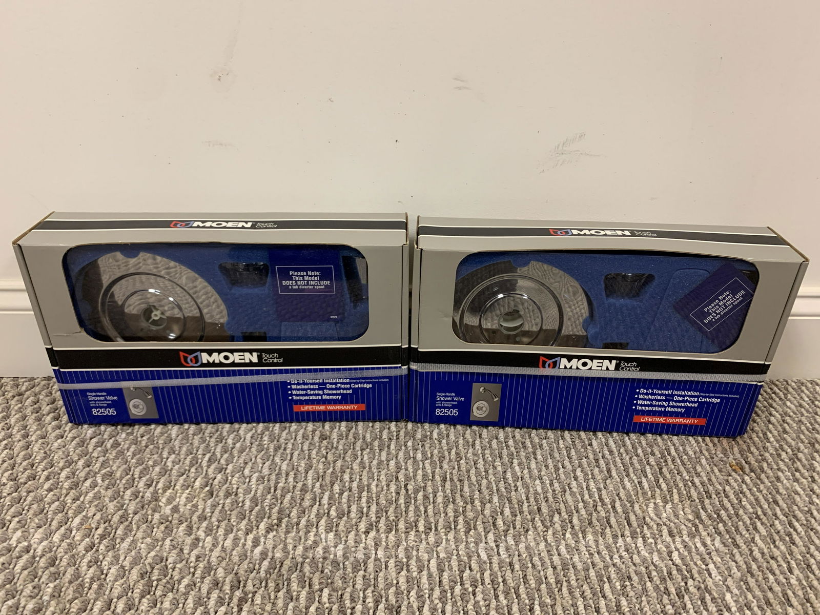 2 Moen Shower Valve and Head Kits (1 of 2)