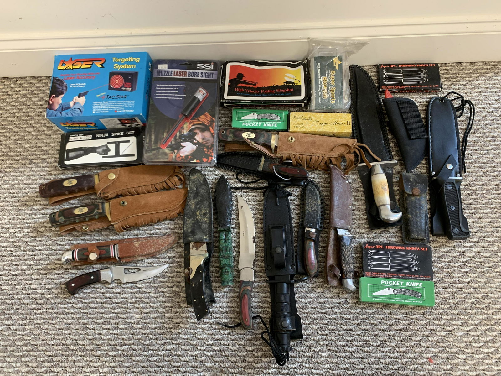 25 Pcs Knives incl. Pocket and Sheath (1 of 7)