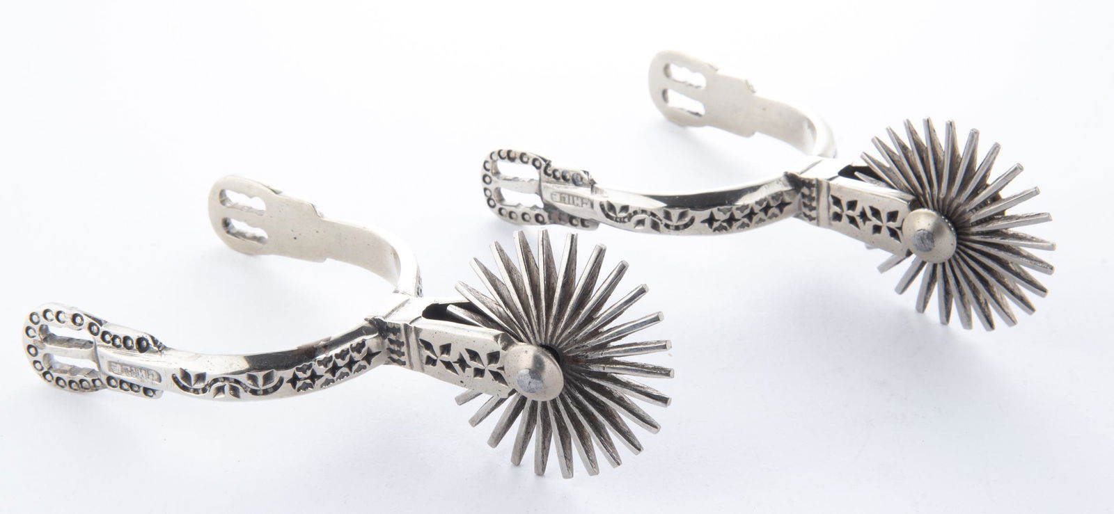 Pair Silver Chilean Spurs (1 of 3)