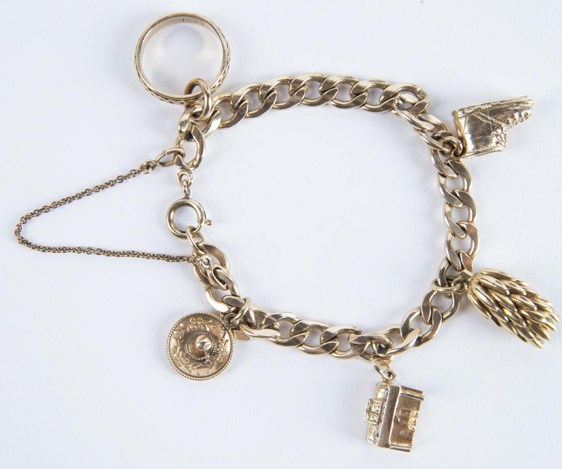 14k Charm Bracelet (1 of 6)