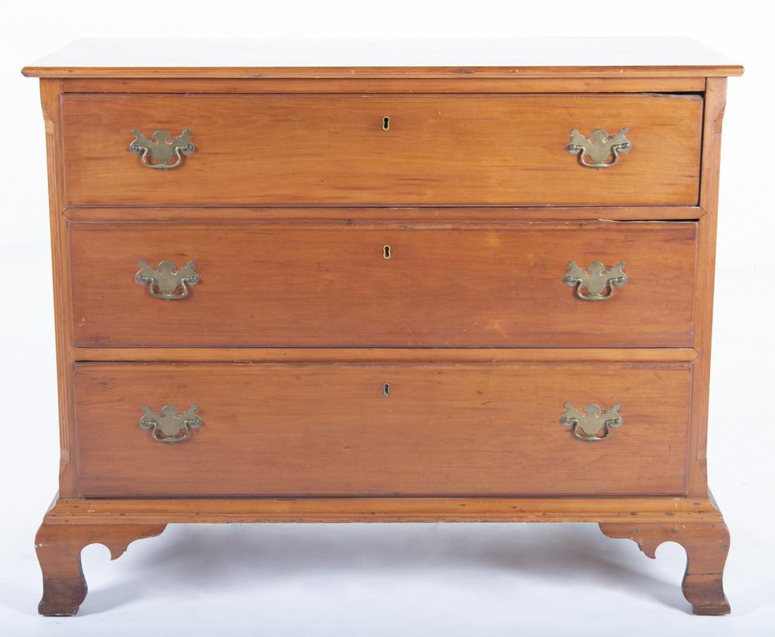 Pennsylvania Chippendale Chest on Chest Base (1 of 8)