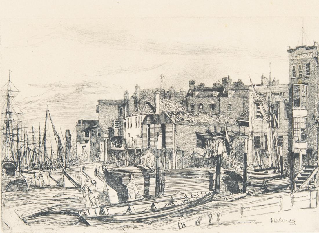 James Abbott McNeil Whistler (American, 1834-1903) (1 of 4)