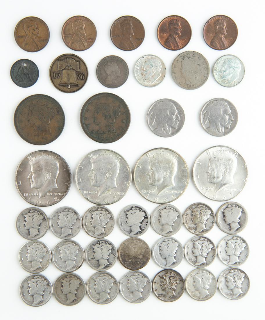 40 US Coins (1 of 2)
