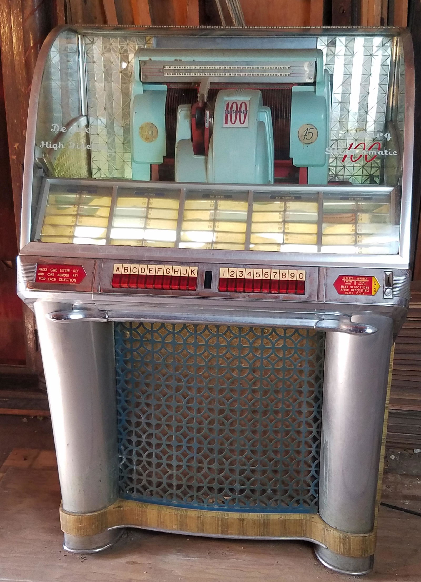 Seeburg Jukebox 100 Select-o-matic (1 of 11)
