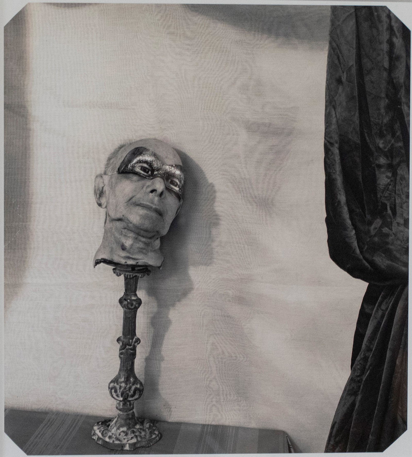 Joel-Peter Witkin (American, b. 1939): DESCRIPTION: Joel-Peter Witkin (American, b. 1939). Toned gelatin silver photograph. What is Poetry When We See So Little. 2002. Edition 5/10. Signed, title, dated, and numbered on Fahey/Klein Gallery
