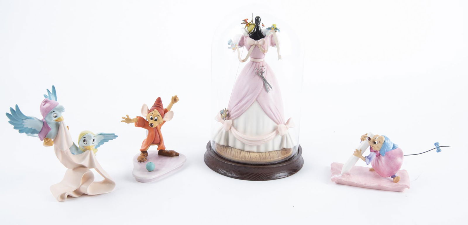 4 Walt Disney Classic Coll. Cinderella Figurines (1 of 3)