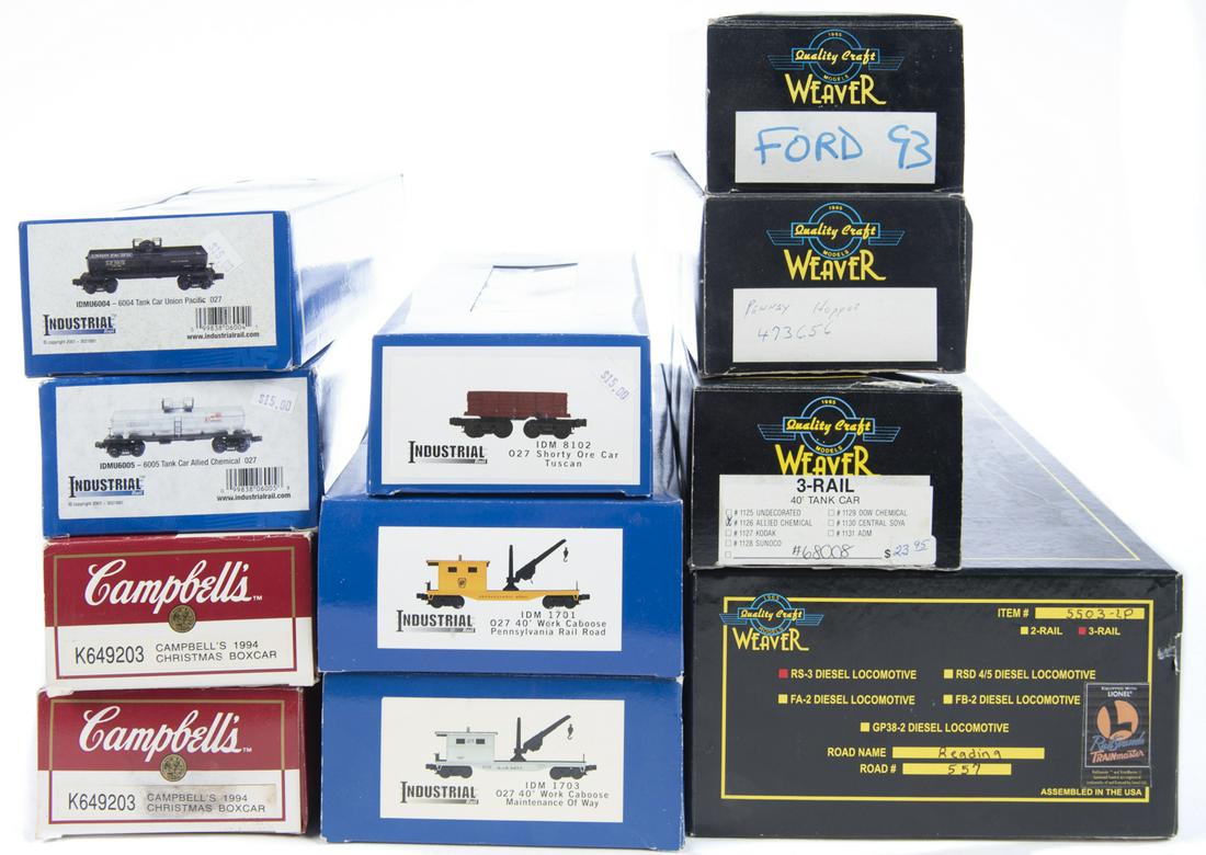 11 O/O27 Gauge Rolling Stock in OBs (1 of 3)