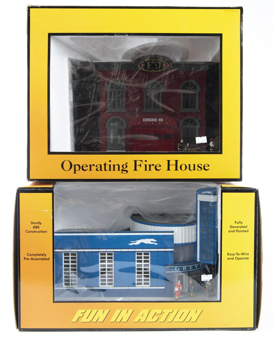 10 RailKing O/O27 Buildings in OBs (1 of 6)