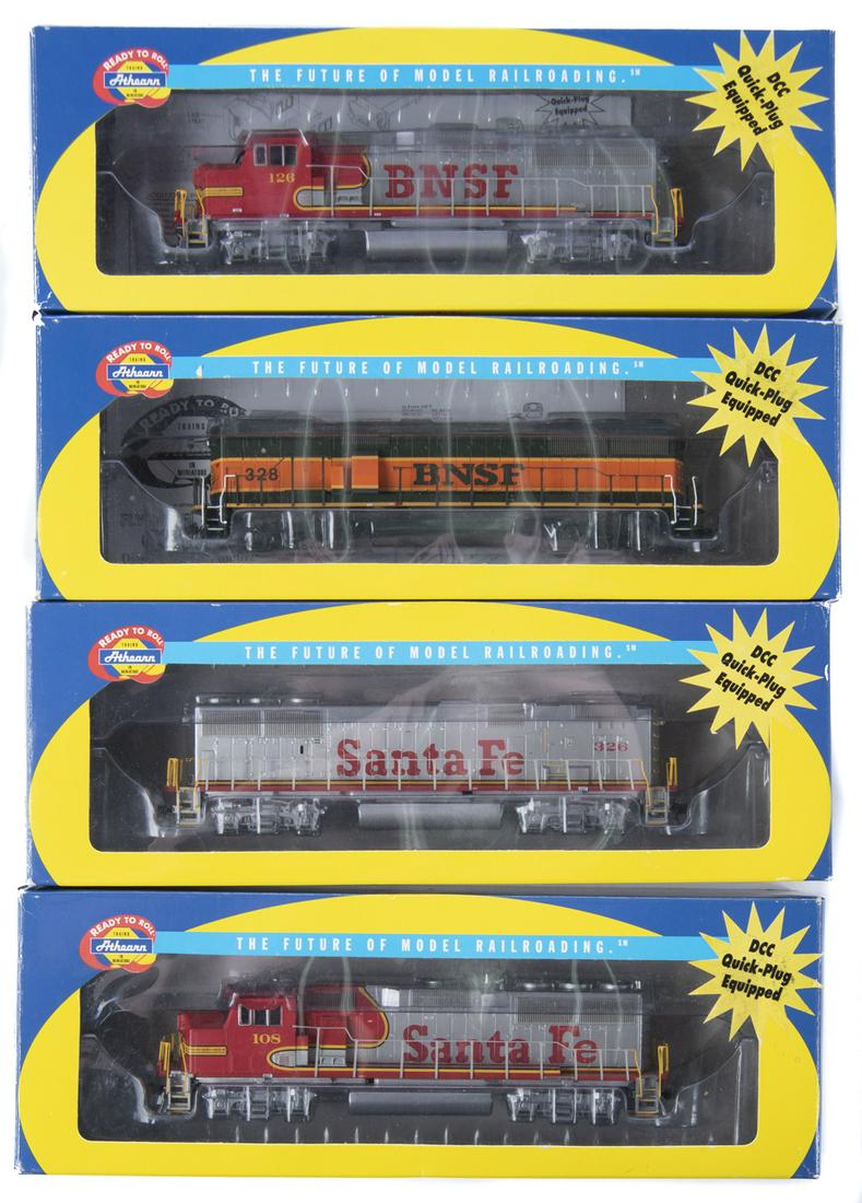 4 HO Athearn RTR Powered Diesel Locos (1 of 2)