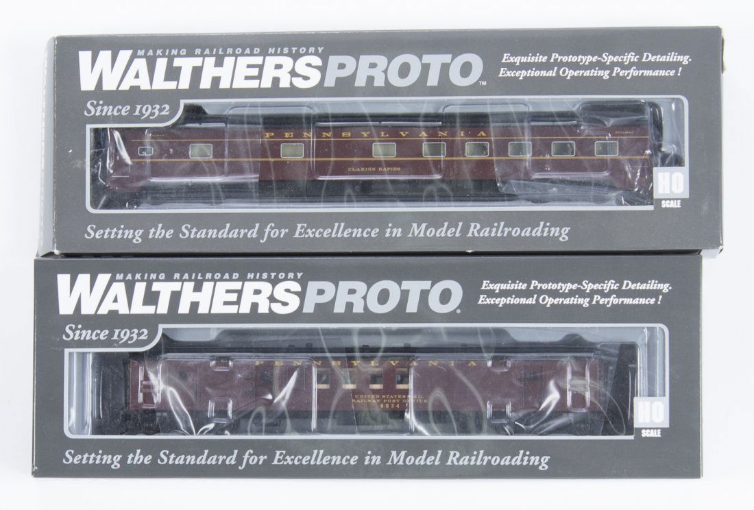 2 Walthers Deluxe Proto Deluxe Name Train Set 1 Cars (1 of 2)