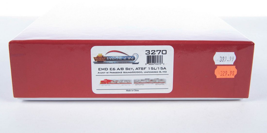 1 HO BL Santa Fe Passenger E6 A&B Set, DCC Sound (1 of 2)