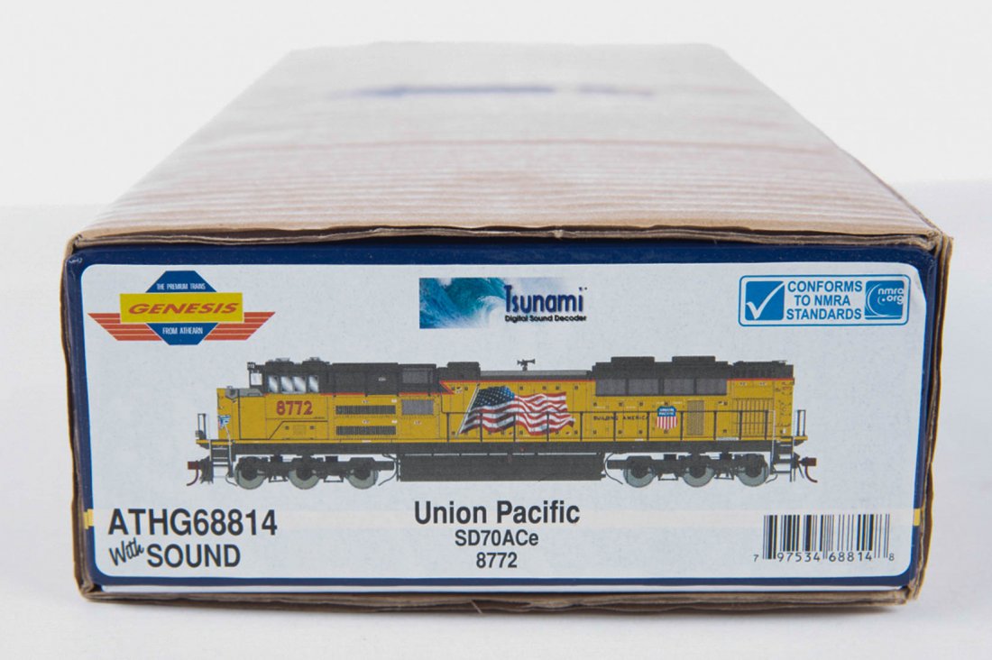 1 HO Athearn Genesis UP U50 DC/ DCC Tsunami Sound (1 of 2)