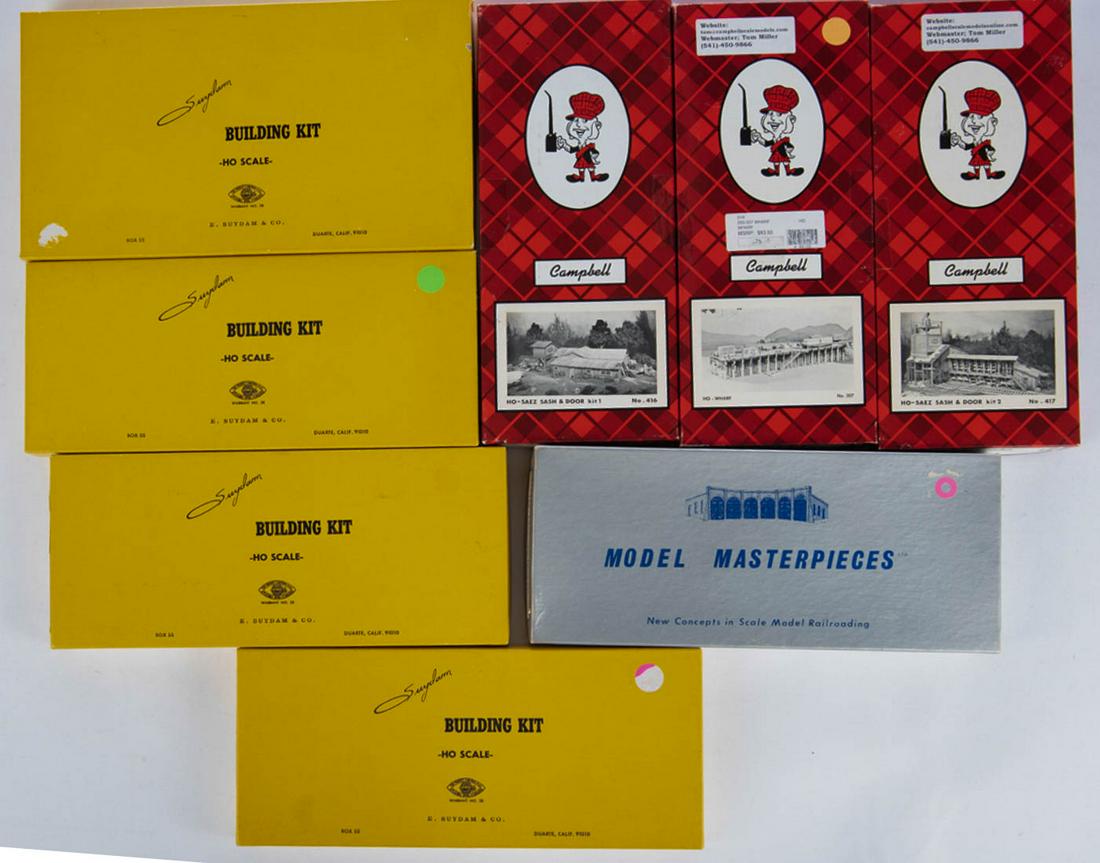 8 HO / HOn3 Craftsmen Building Kits (1 of 2)