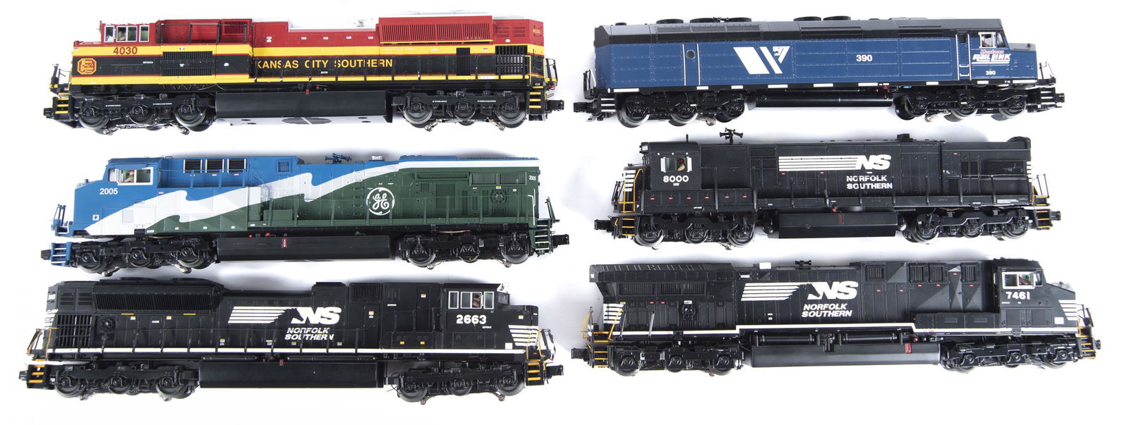 6 MTH O Gauge Engines (1 of 2)
