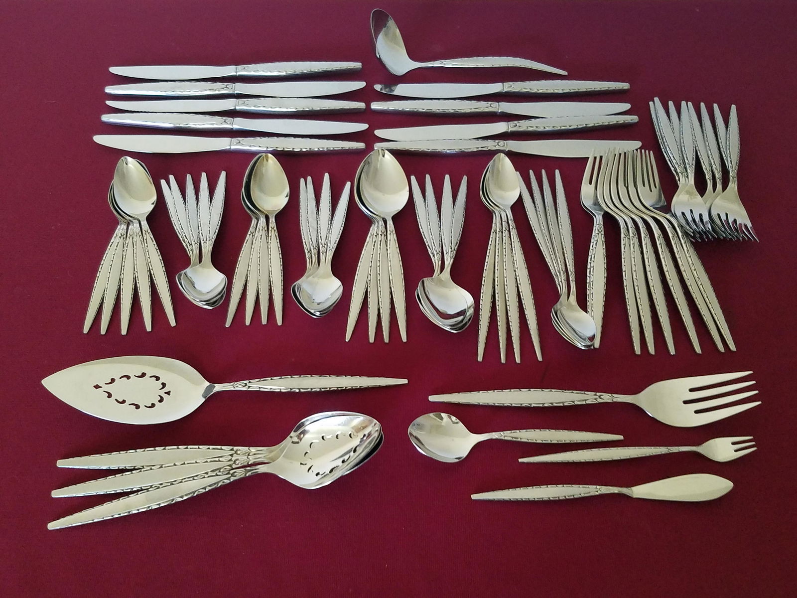 69 Pcs Community Stainless Flatware (1 of 3)