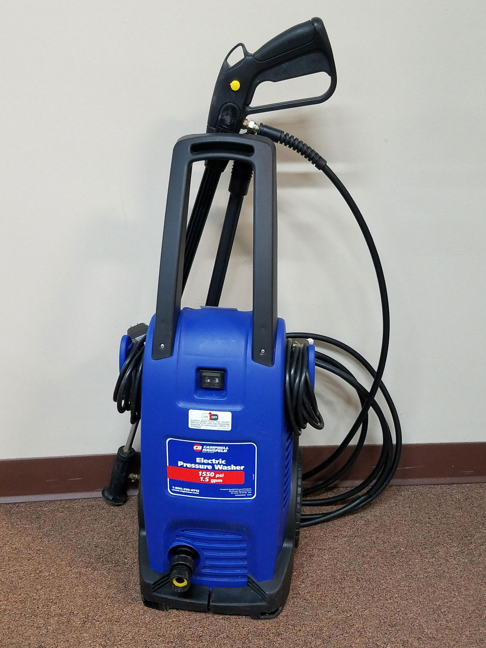 Campbell hausfeld gas pressure washer 2200 psi deals