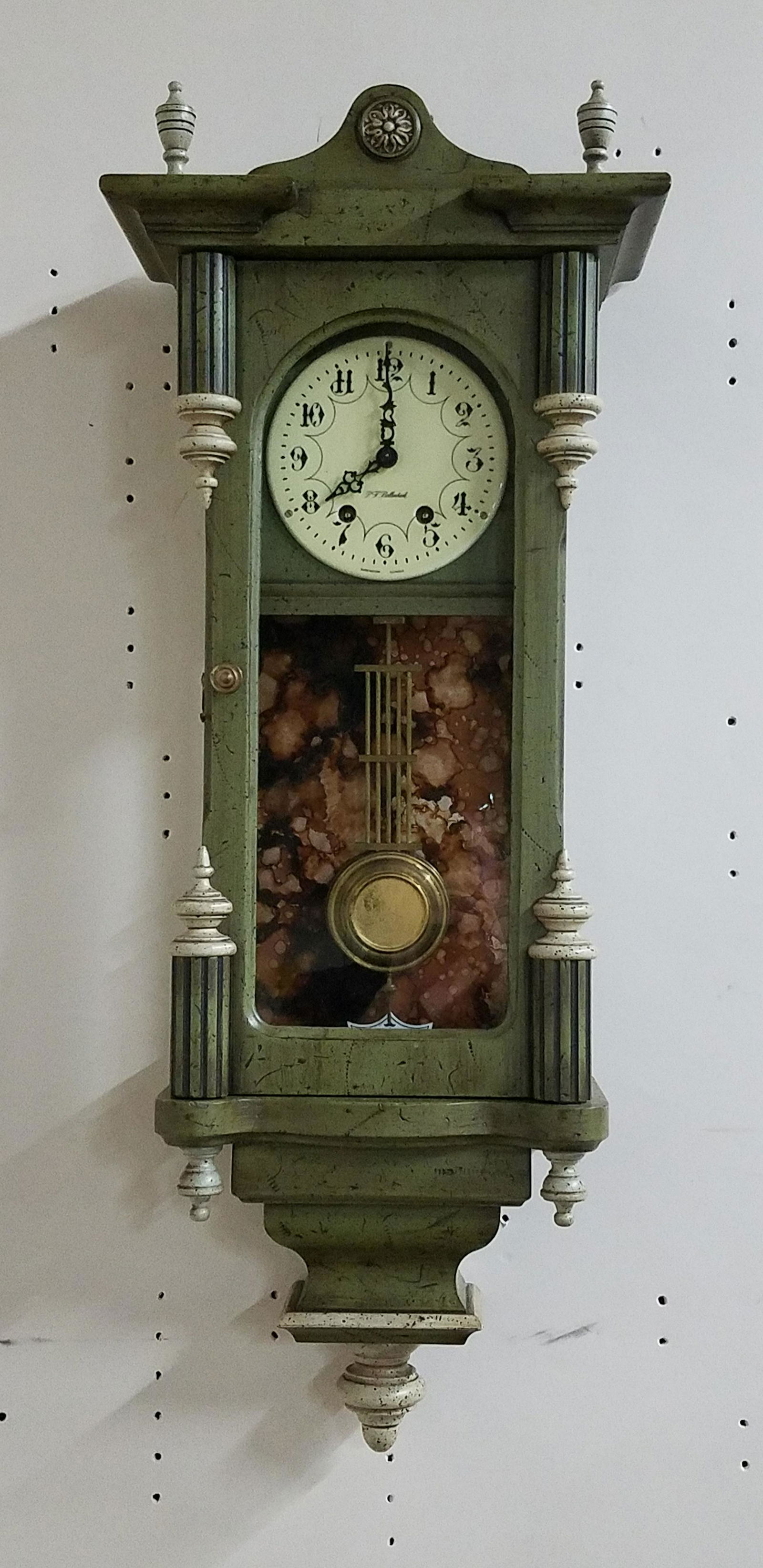 P. F. Bollenbach Wall Clock (1 of 2)