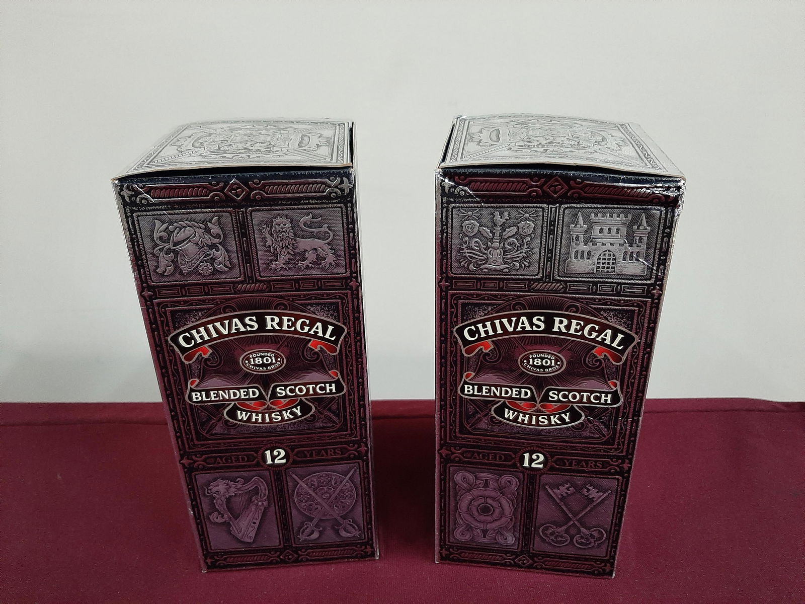 2 Bottles Estate Chivas Regal 12 Year Scotch (1 of 1)