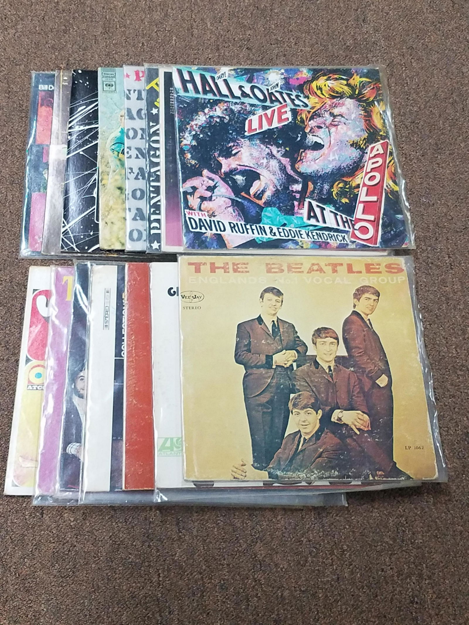 15 Rock Record Albums Incl The Beatles (1 of 4)