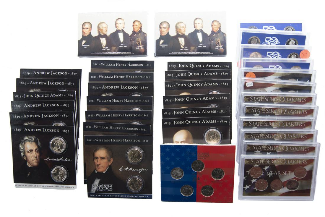 Large Lot Misc Items incl Presidential Sets (1 of 3)