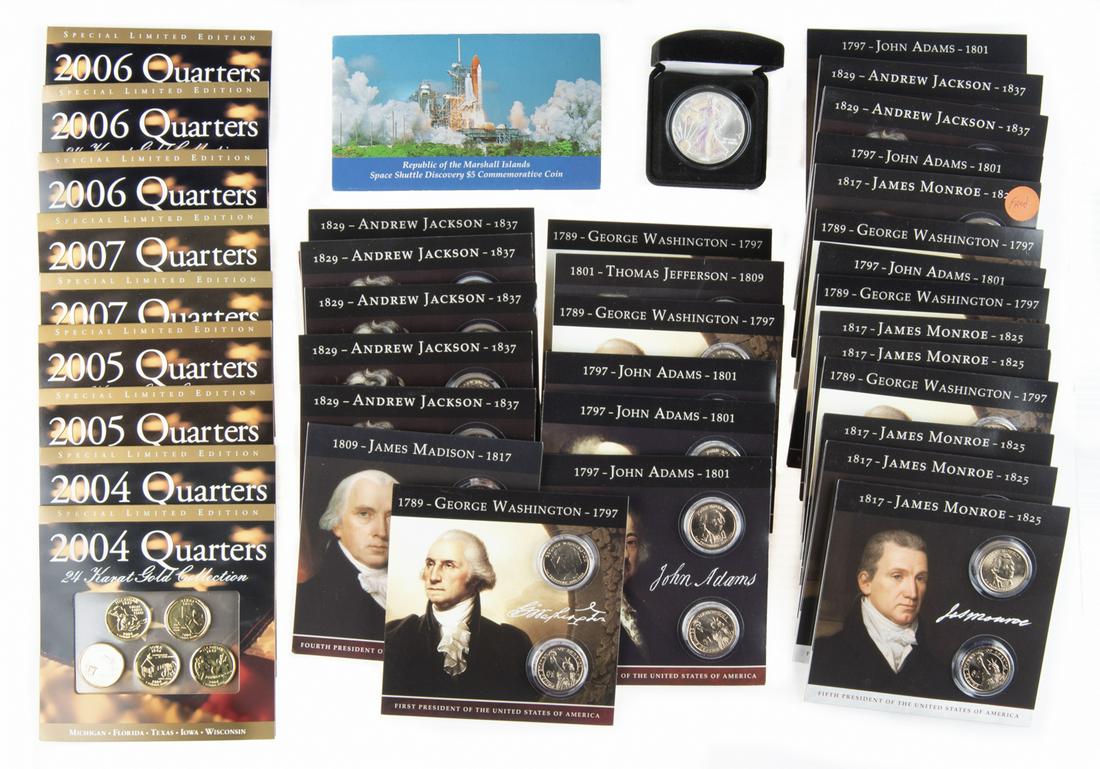 Misc Items incl Unc Presidential Dollars (1 of 1)