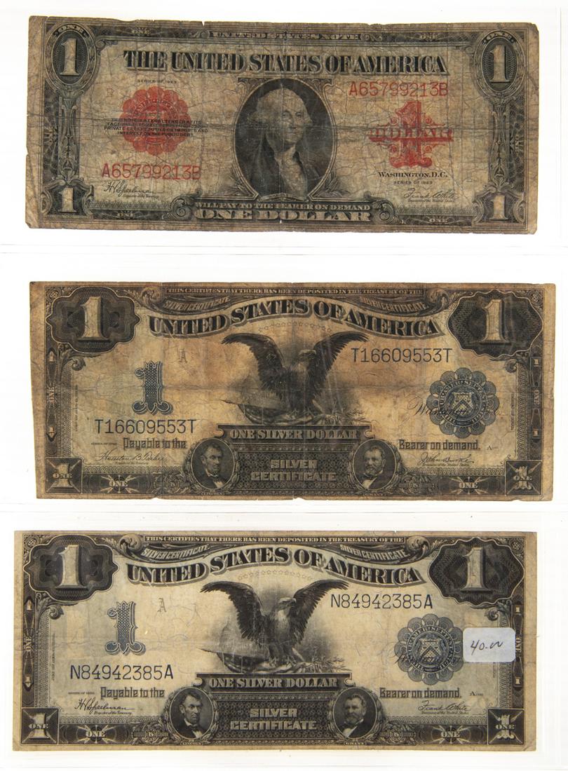 3 Large $1 Bills (1 of 2)