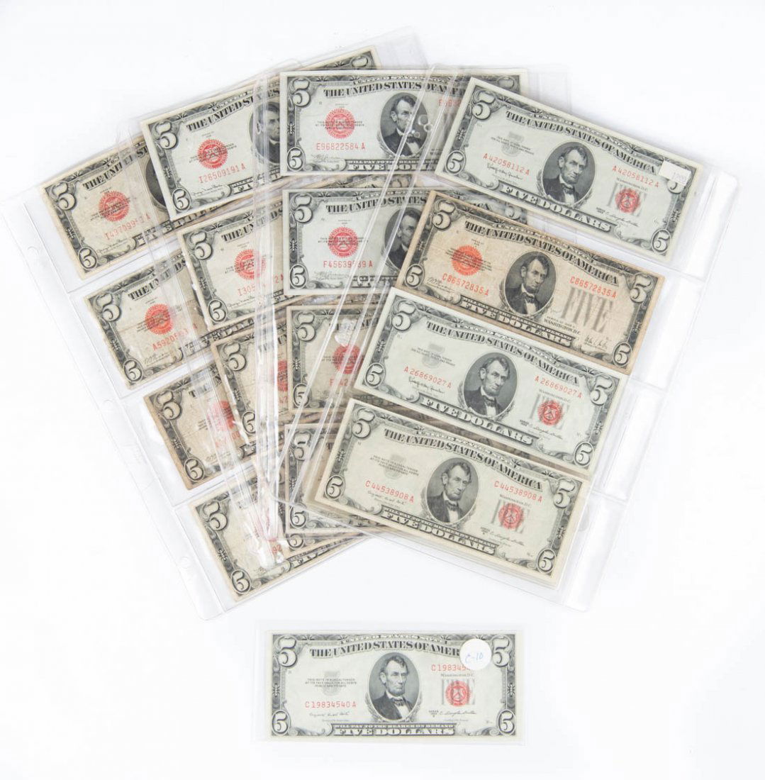 17 $5 Red Seal Notes (1 of 11)