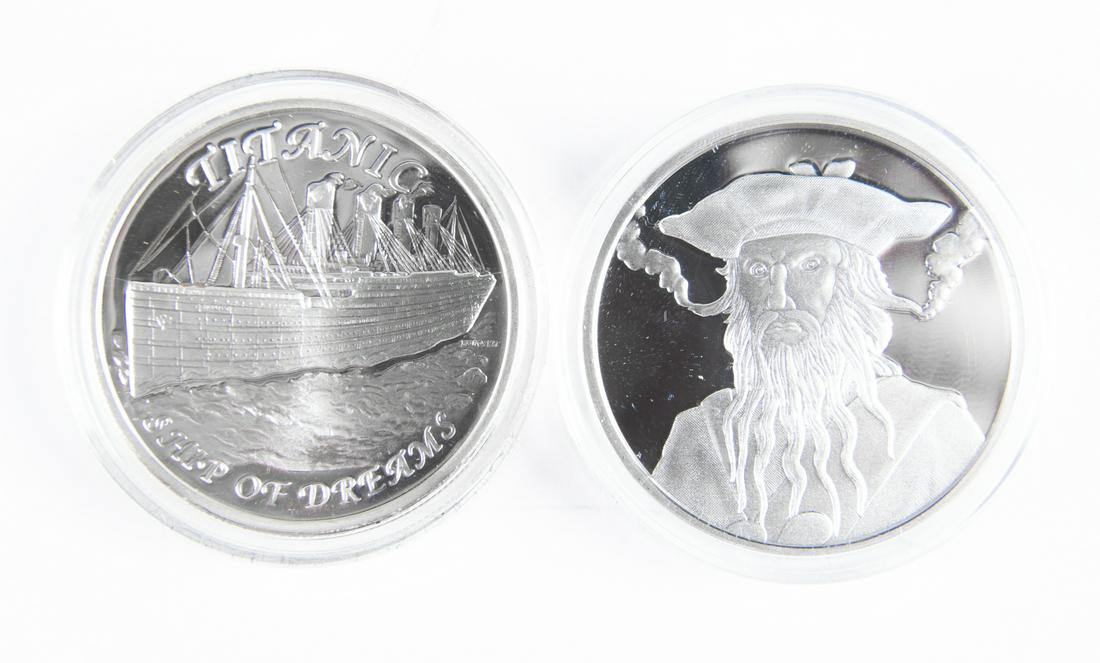 2 Limited Edition .999 Silver Rounds (1 of 3)