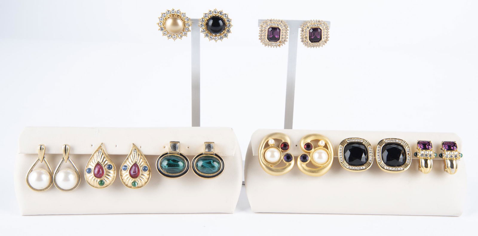 8 Pairs Costume Fashion Earrings (1 of 1)